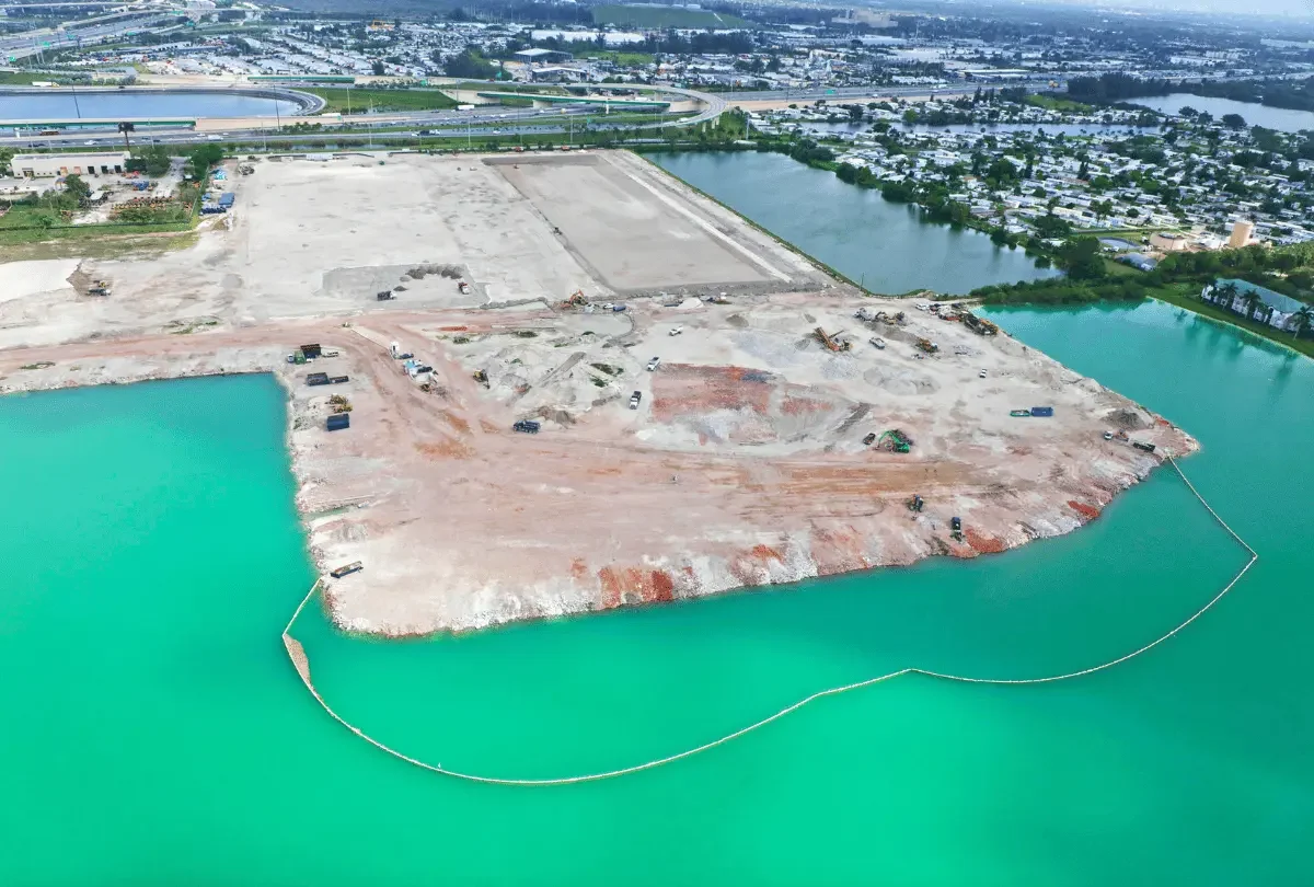 Complex site capabilities for industrial construction by Hernandez Development & Construction