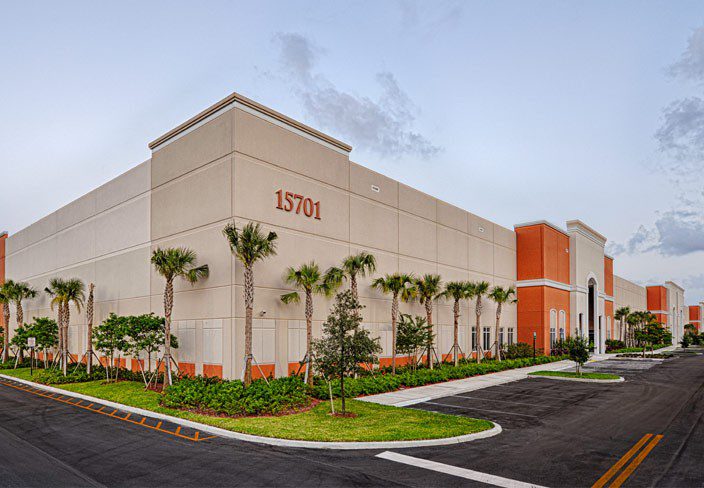 Miramar Centre Class A Industrial Warehouses built by Hernandez Development & Construction in Miramar FL